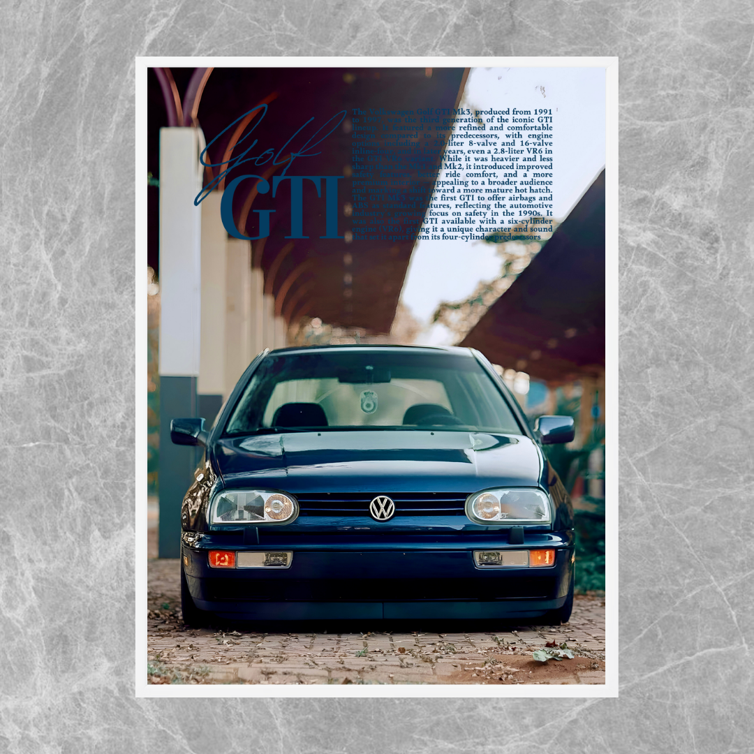 Volkswagen Golf GTI MK3 Blue - Old money
