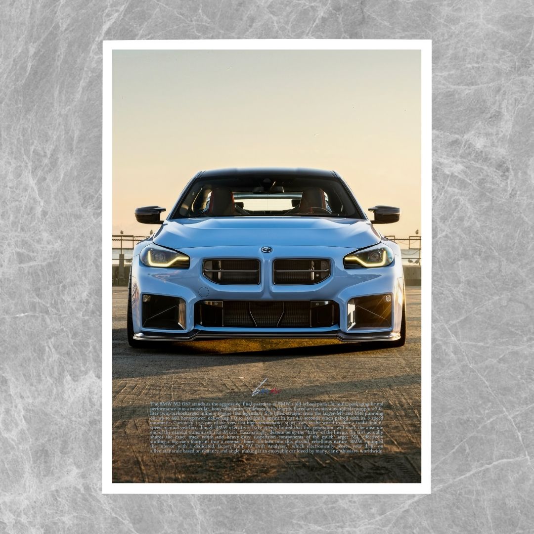 BMW M2 G87 Blue - Gallery