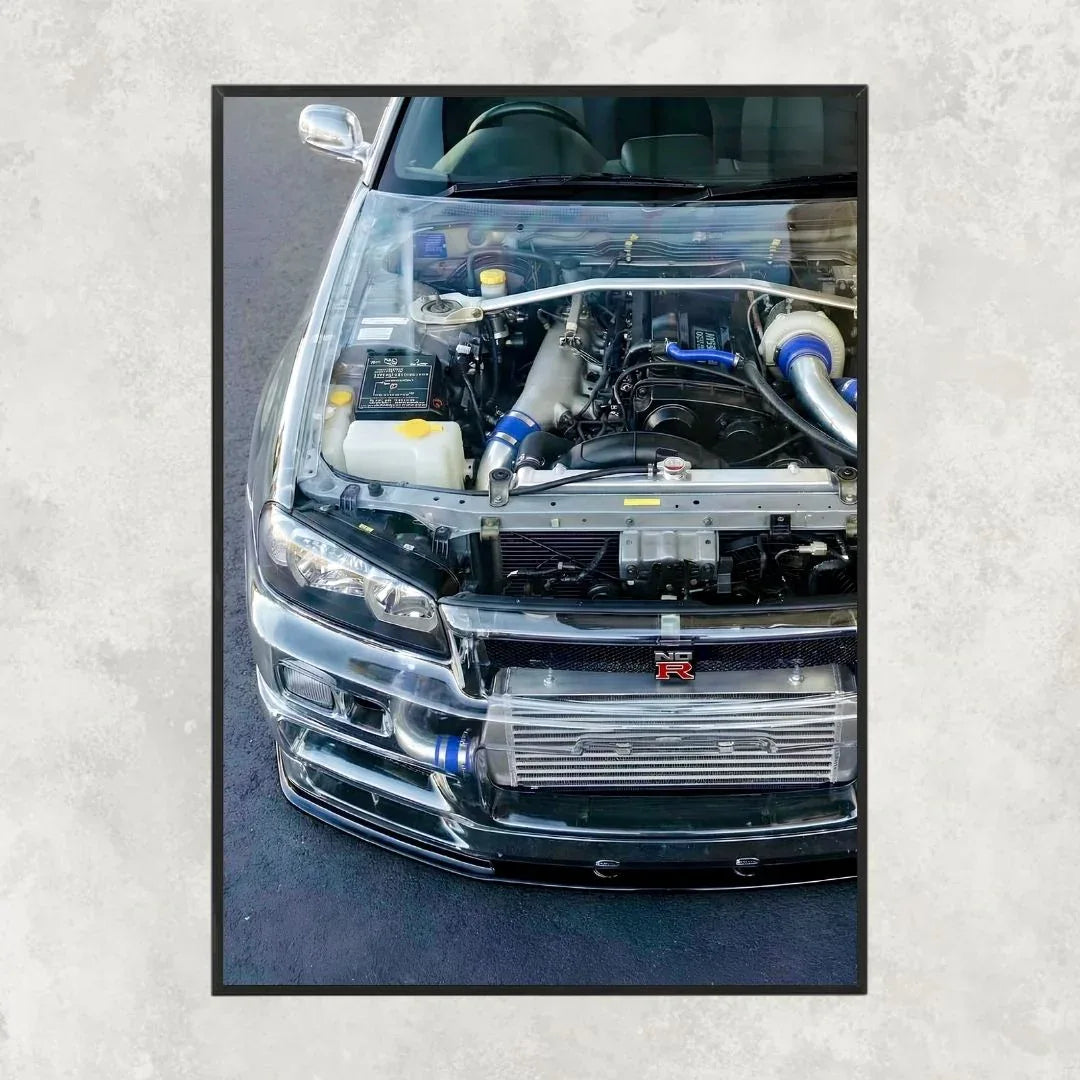 Nissan GTR R34 Bonnet - Old money