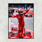 Kimi Räikkönen Celebrating - Gallery