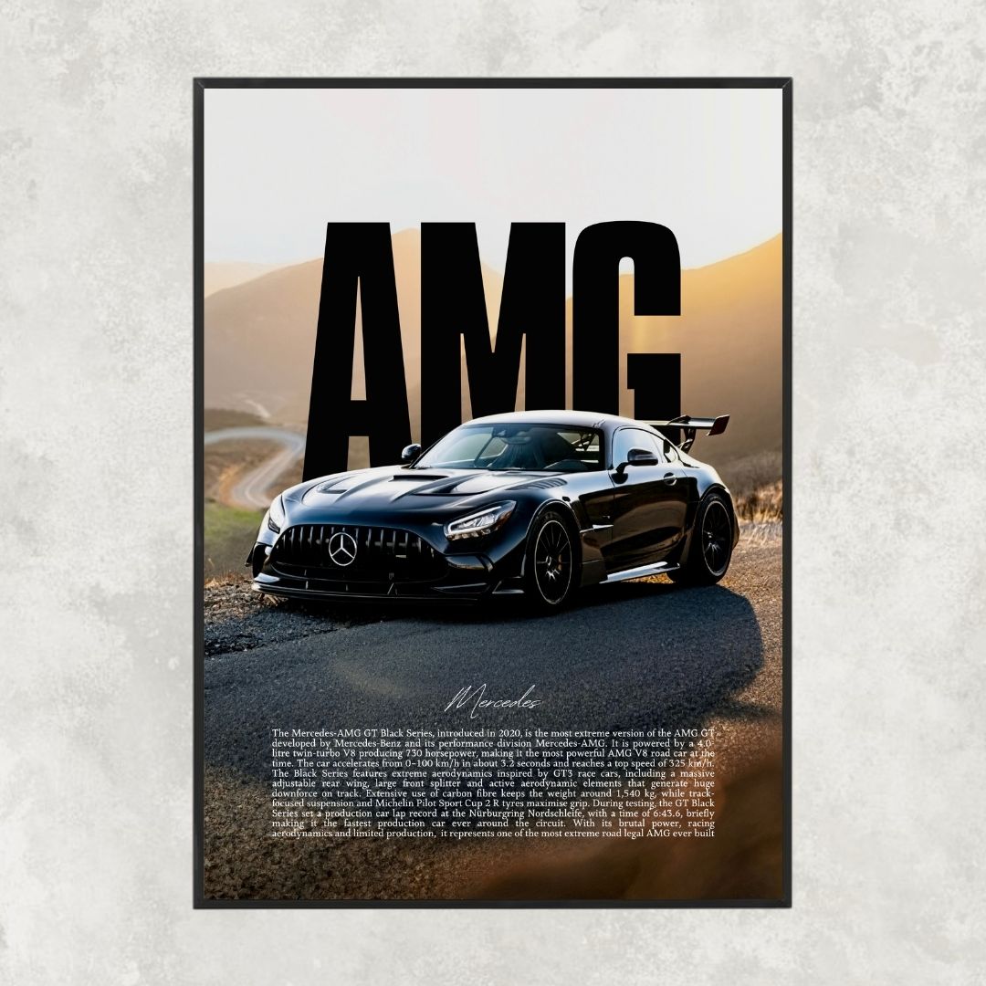 Mercedes AMG GT Black Series Mountain - Gallery