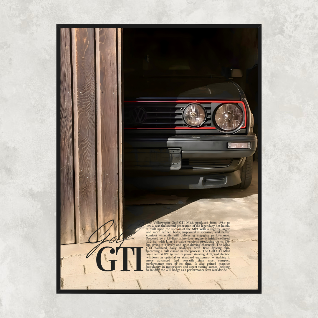 Volkswagen Golf GTI MK2 Garage - Old money
