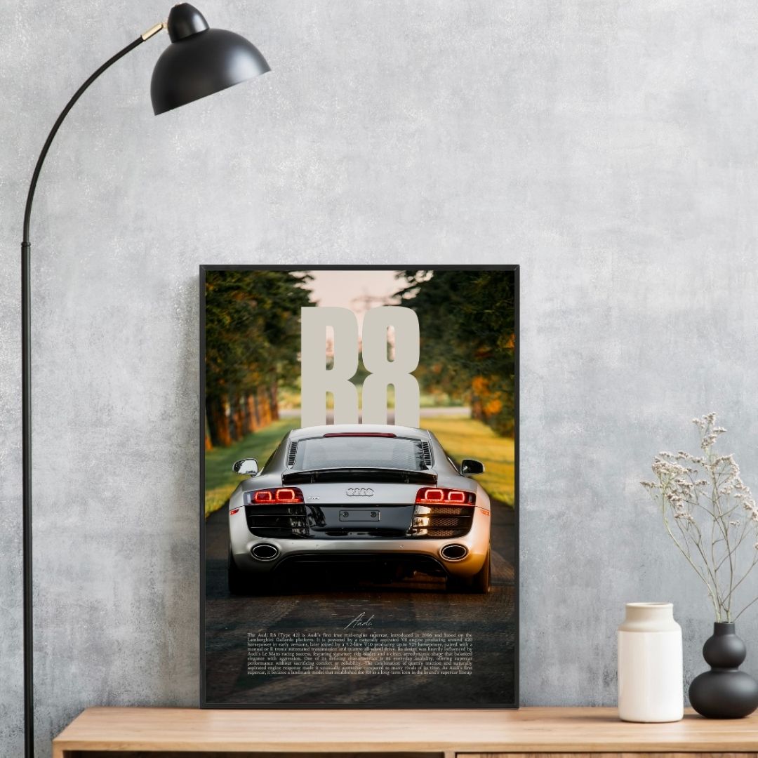 Audi R8 Type 42 Grey - Gallery