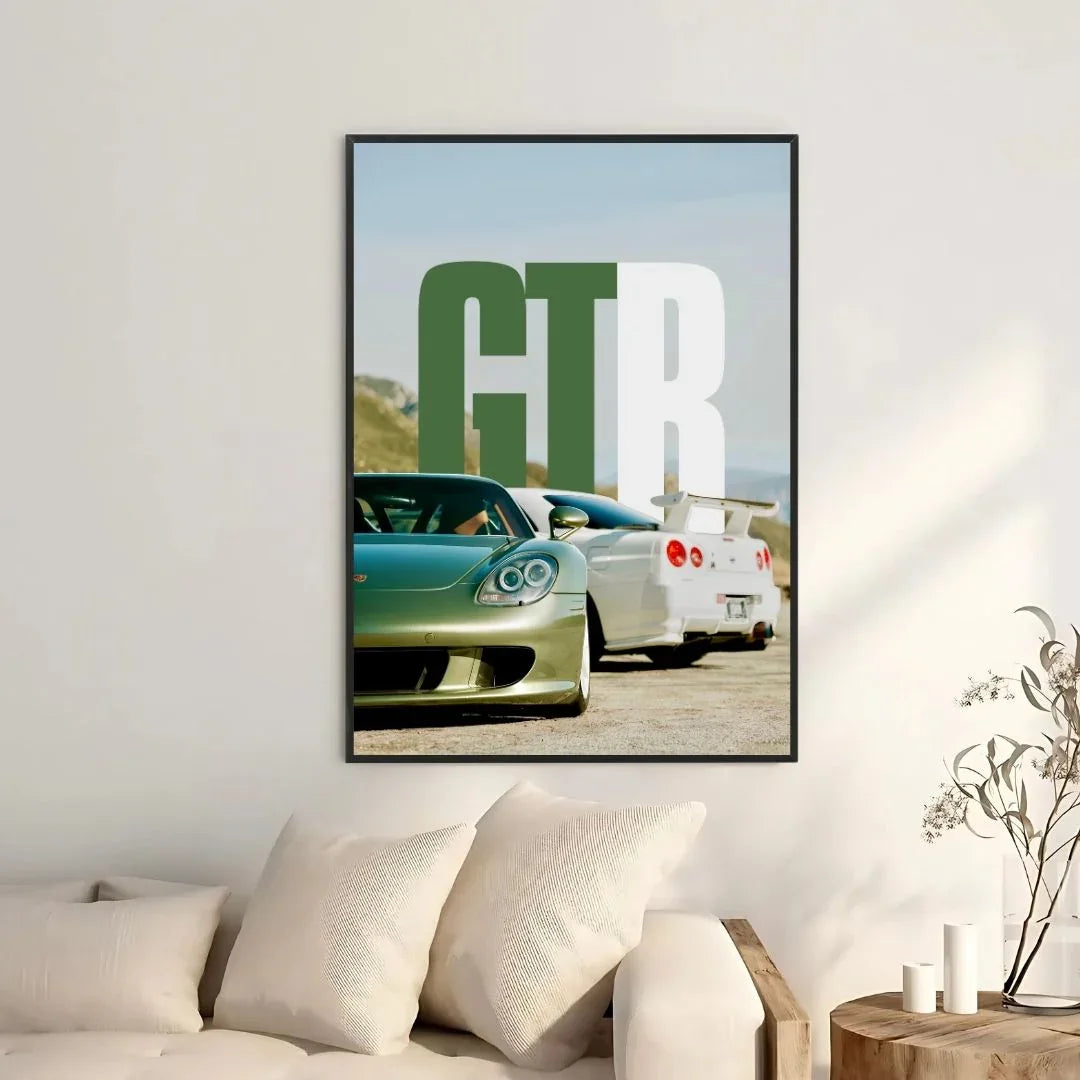 Porsche Carrera GT & Nissan GTR - Old money