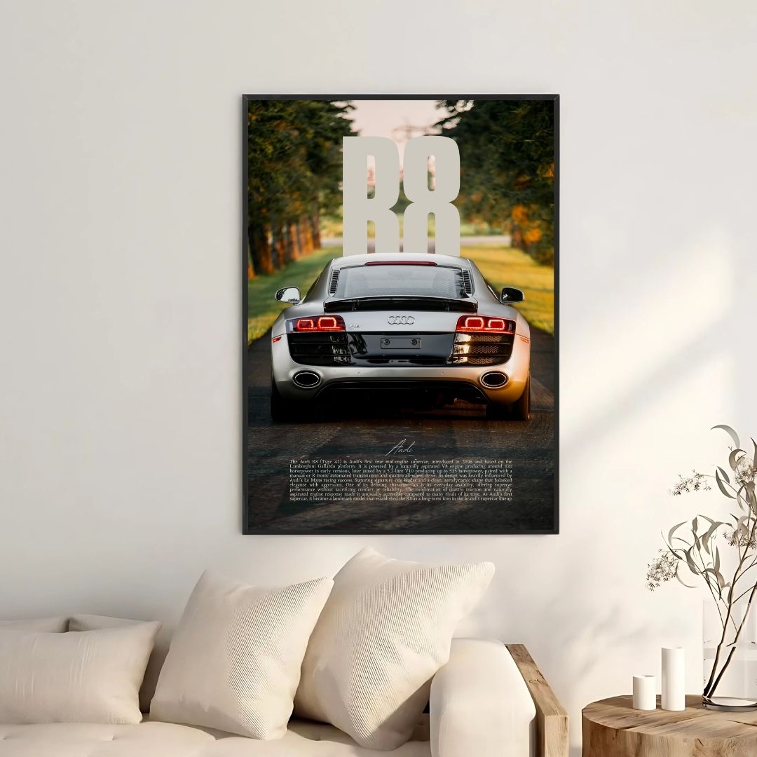 Audi R8 Type 42 Grey - Gallery