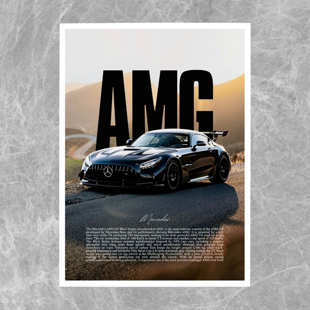 Mercedes AMG GT Black Series Mountain - Gallery