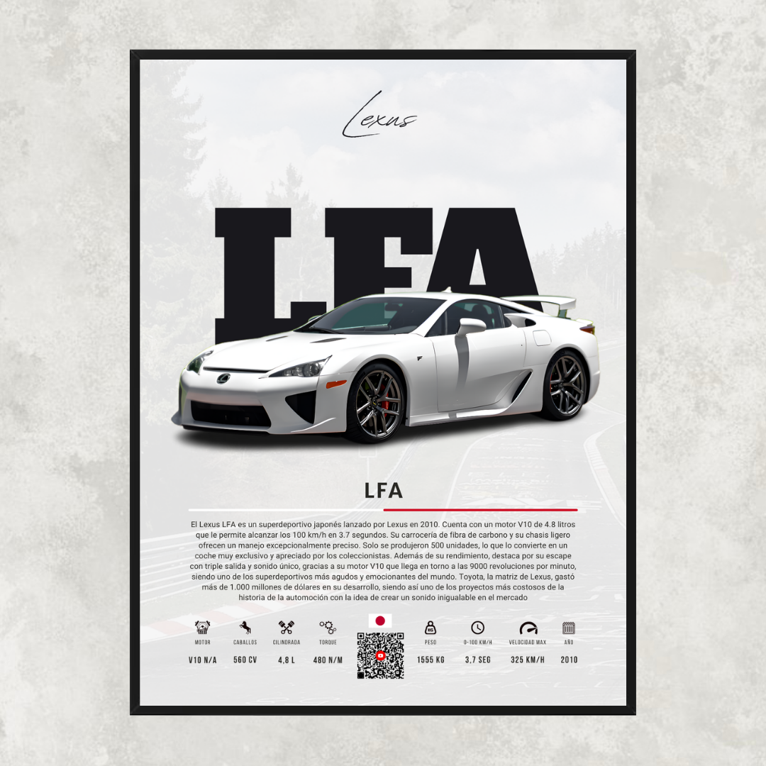 Lexus LFA - Descriptive