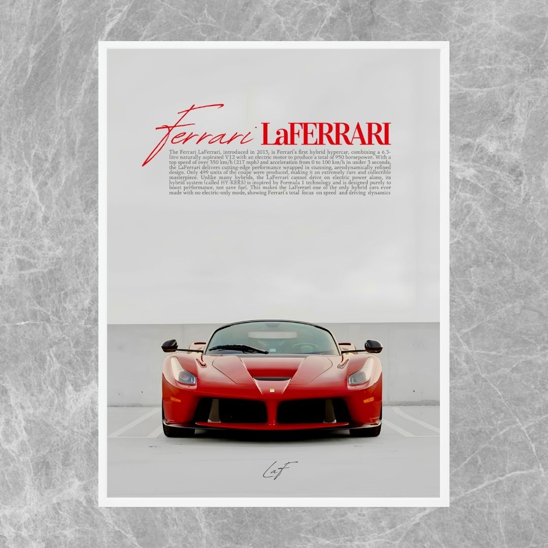 Ferrari LaFerrari Red - Old money
