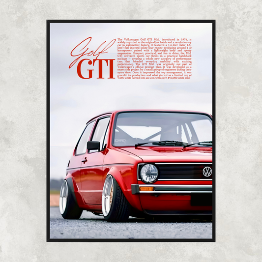 Volkswagen Golf GTI MK1 Red - Old Money