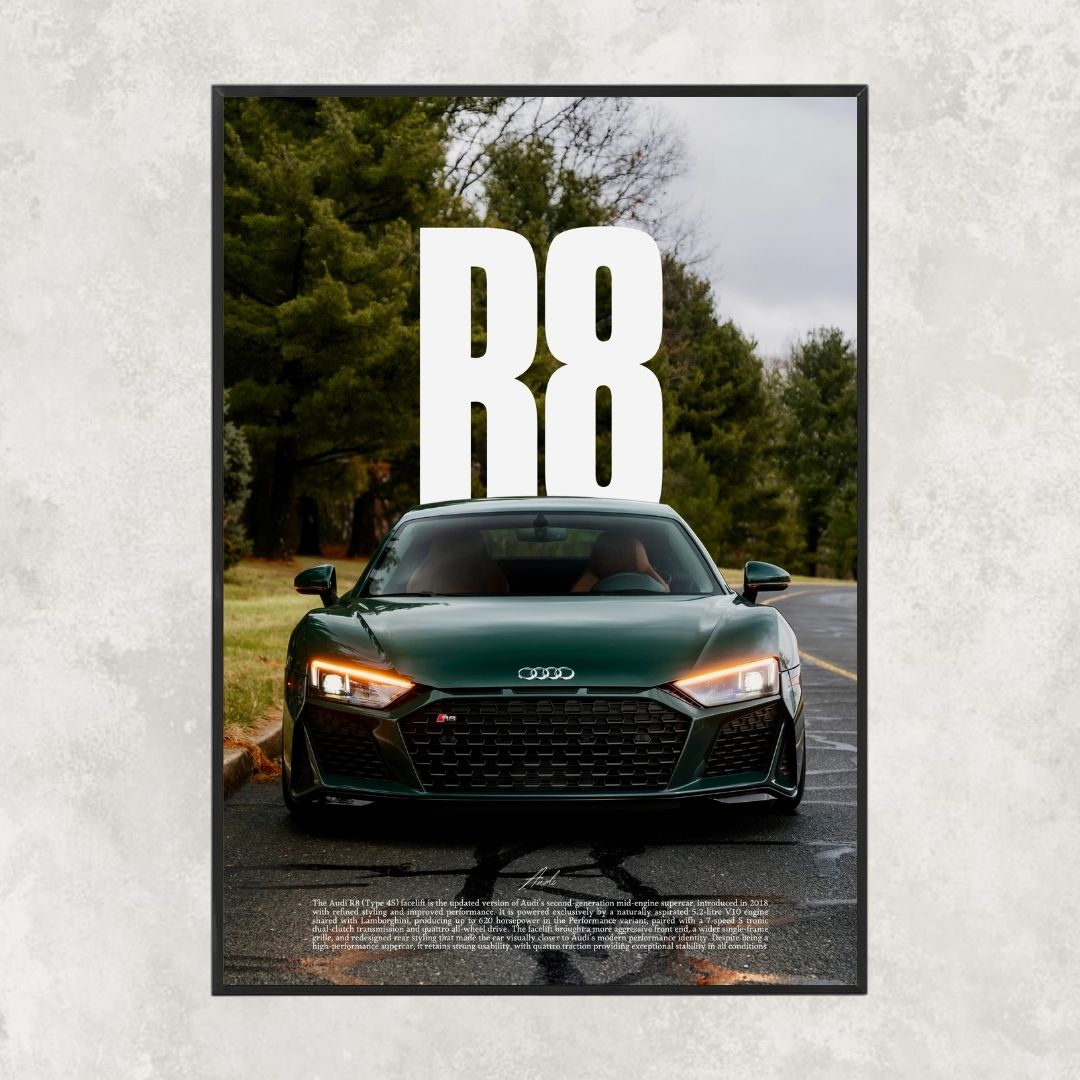 Audi R8 Type 4S Front - Gallery