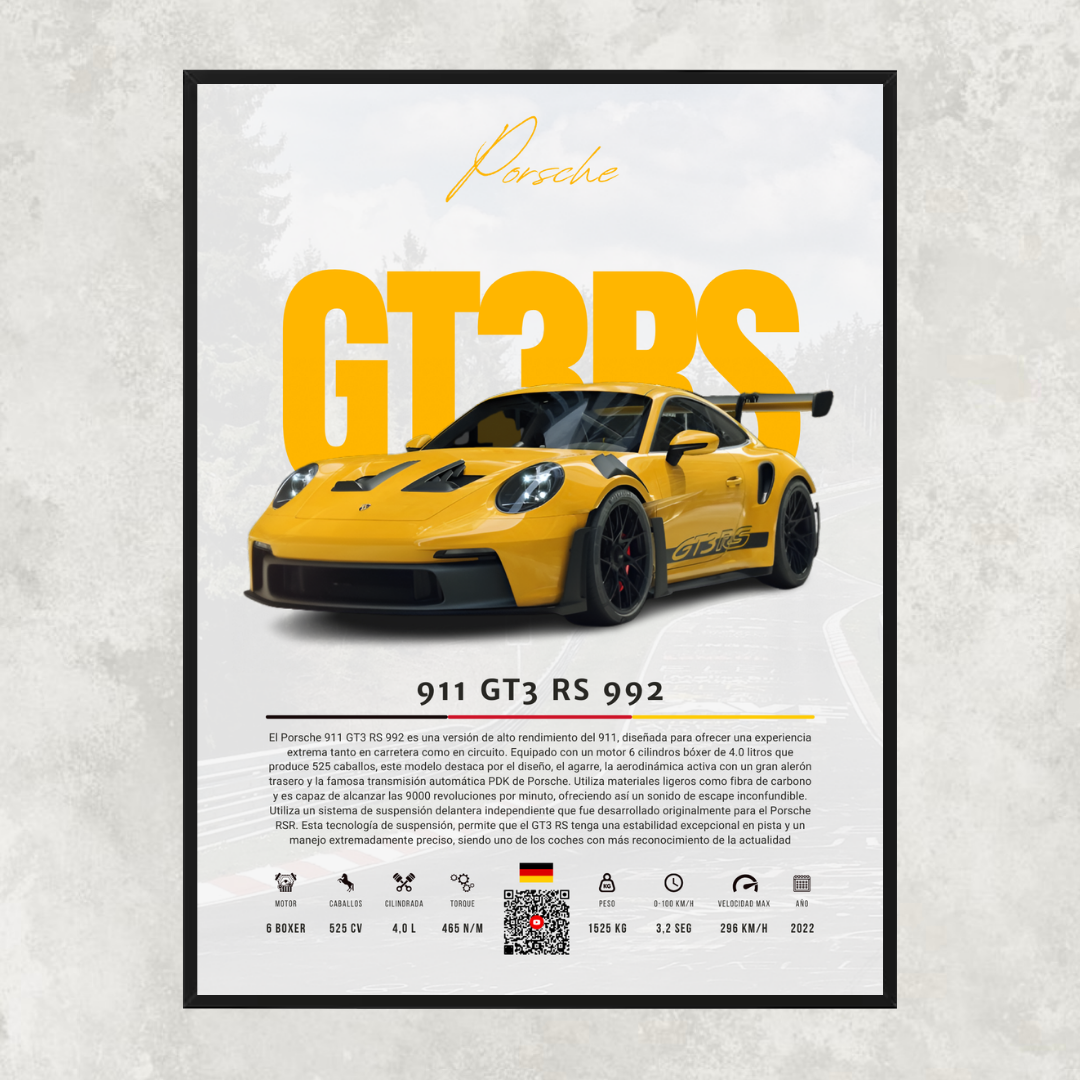 Porsche 911 GT3 RS - Descriptive