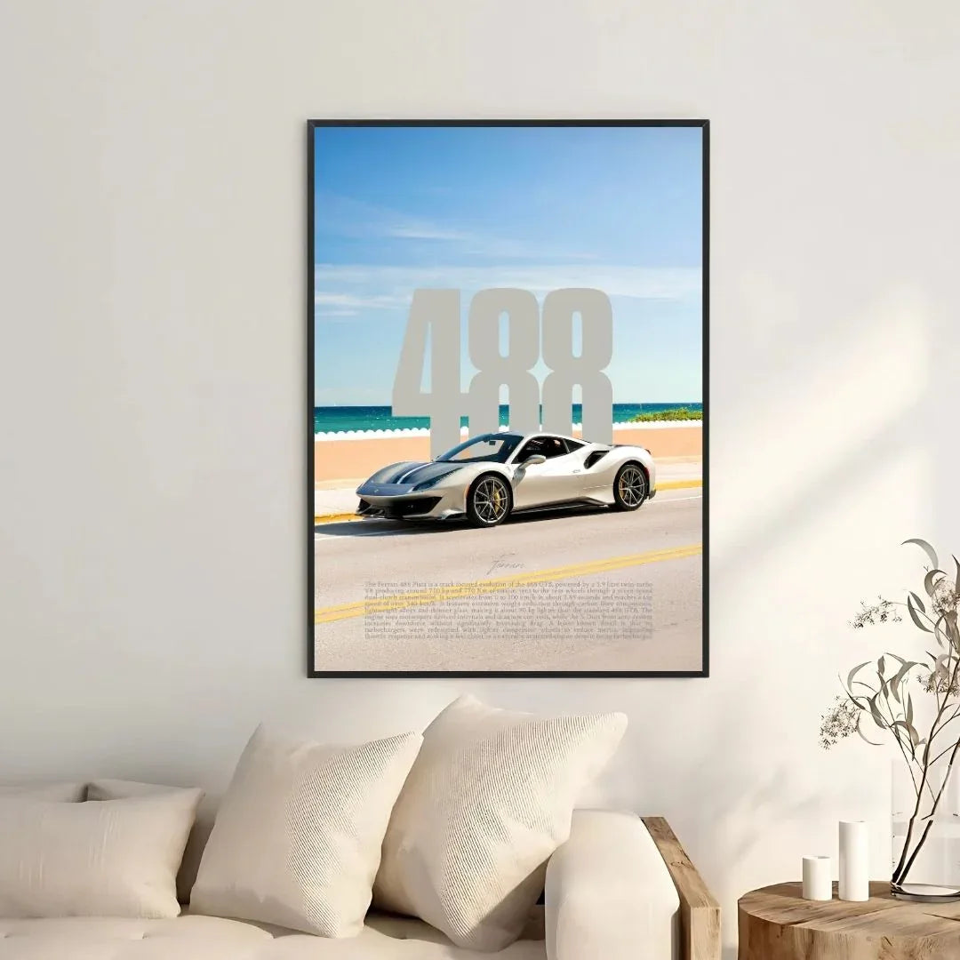 Ferrari 488 Pista Grau - Old Money