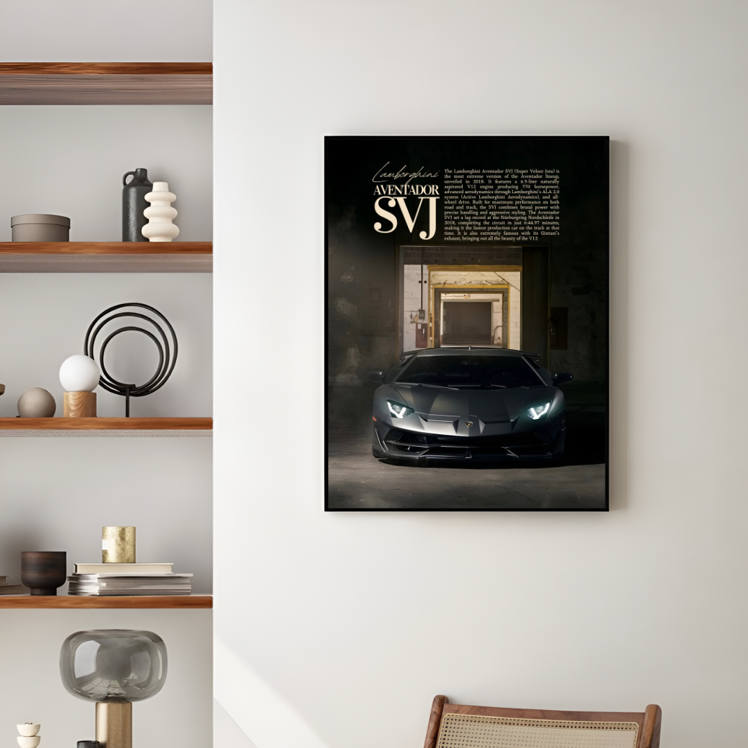 Lamborghini Aventador SVJ Black - Old Money