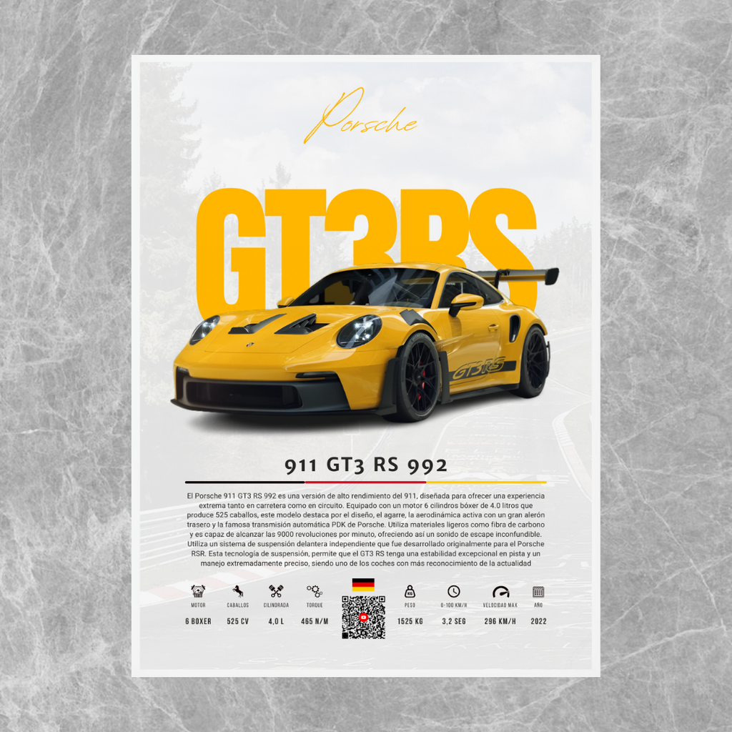 Porsche 911 GT3 RS - Descriptive