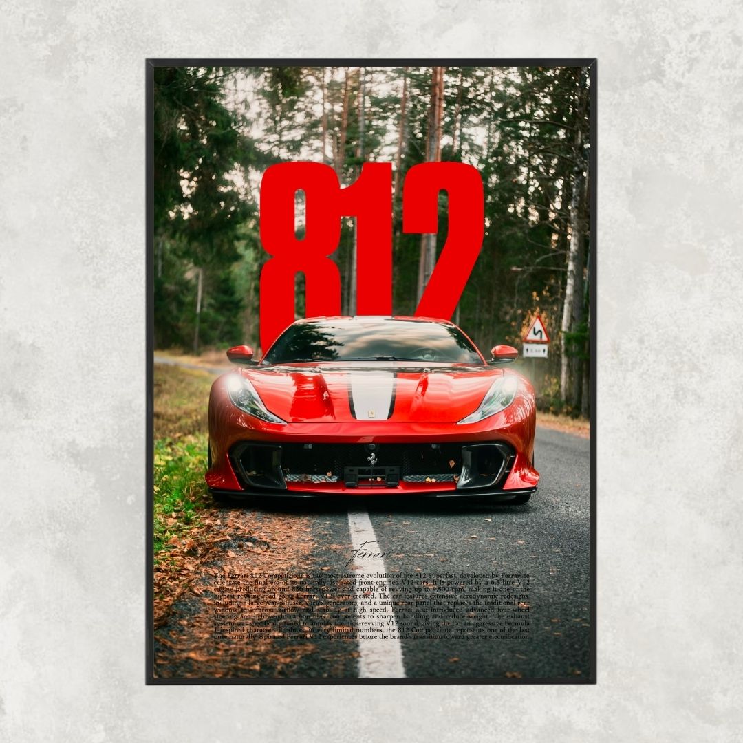 Ferrari 812 Competizione Front - Gallery