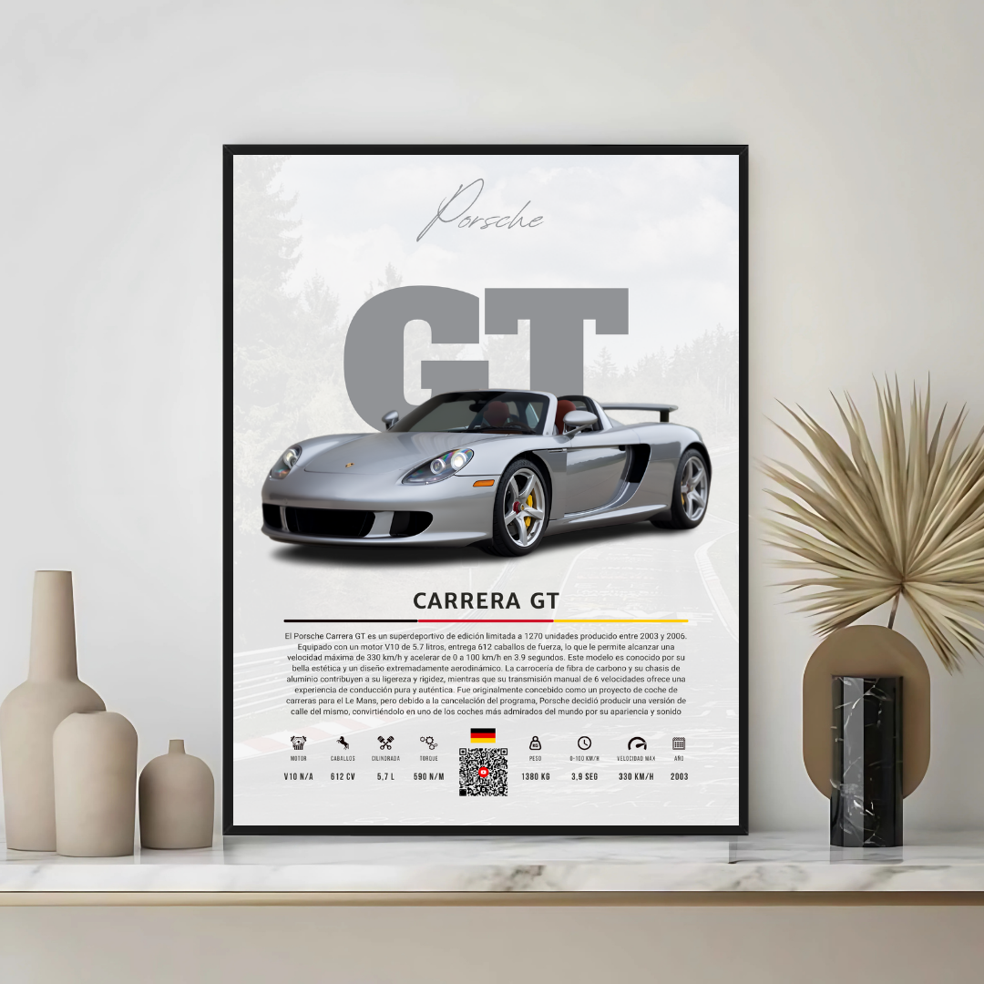 Porsche Carrera GT - Descriptive
