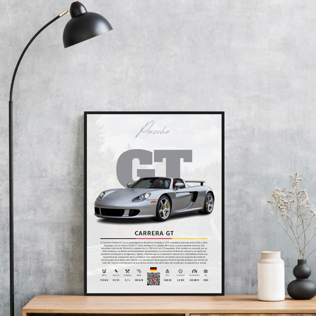 Porsche Carrera GT - Descriptive