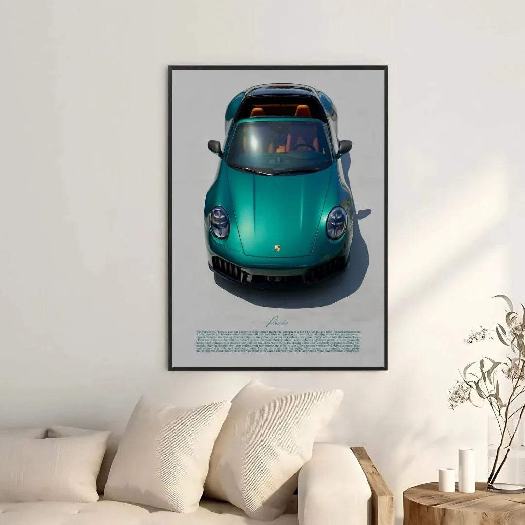 Porsche 911 Targa Green - Gallery