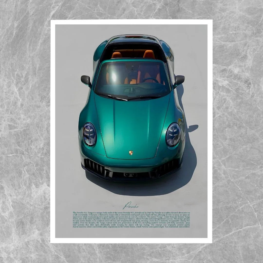 Porsche 911 Targa Green - Gallery