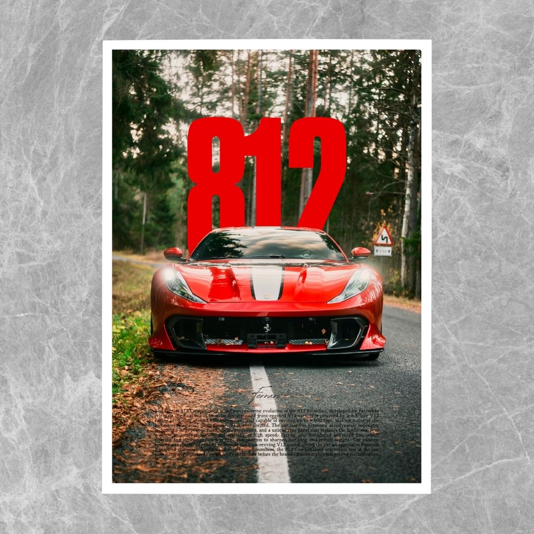 Ferrari 812 Competizione Front - Gallery