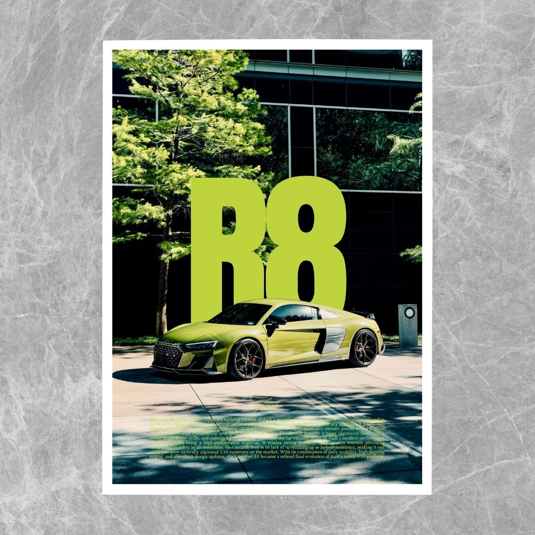 Audi R8 Type 4S Green - Gallery