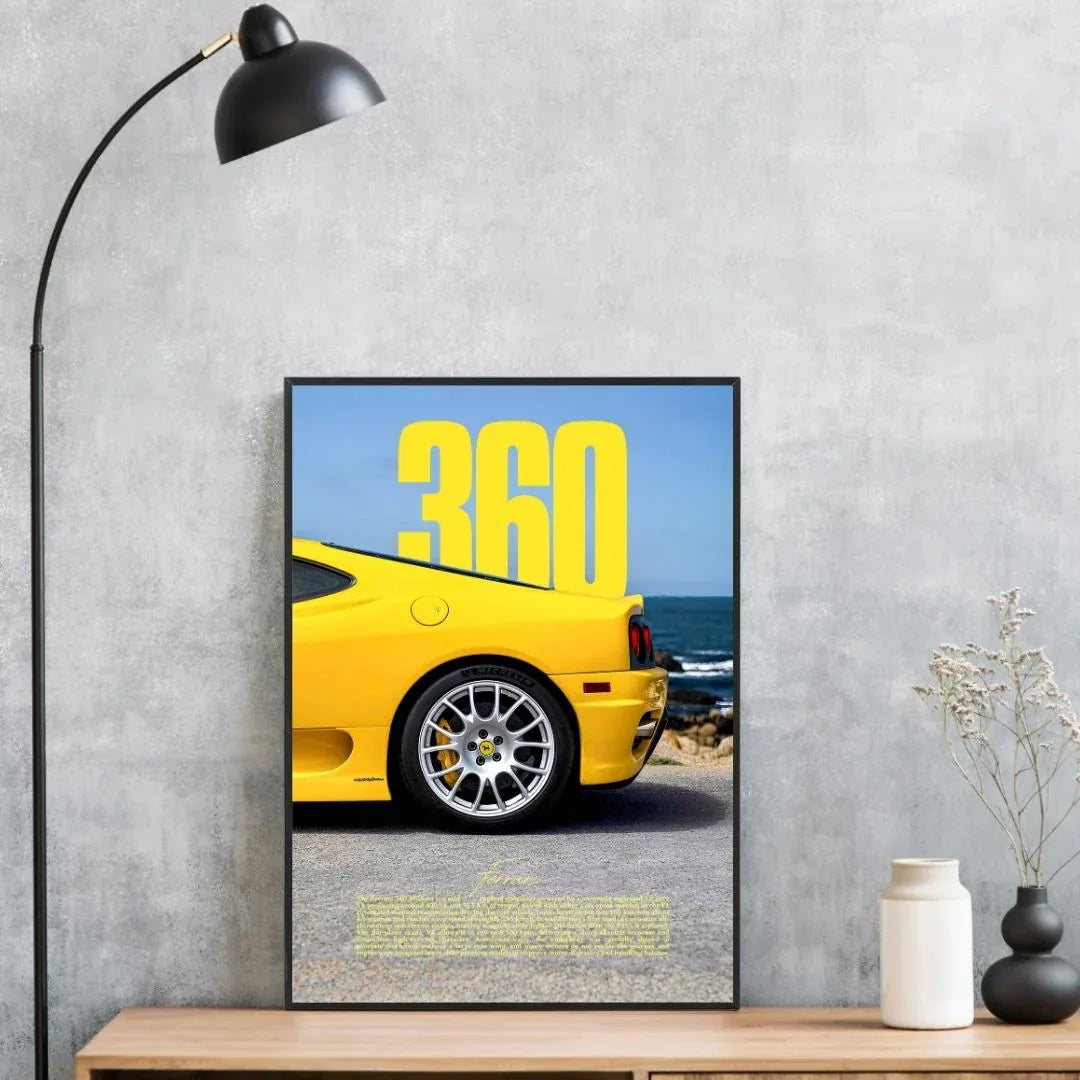 Ferrari 360 Modena Gelb - Galerie