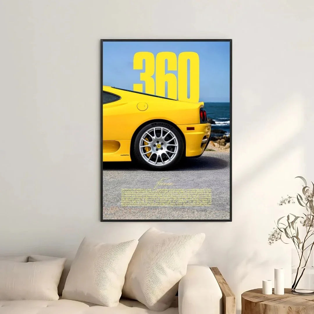 Ferrari 360 Modena Gelb - Galerie