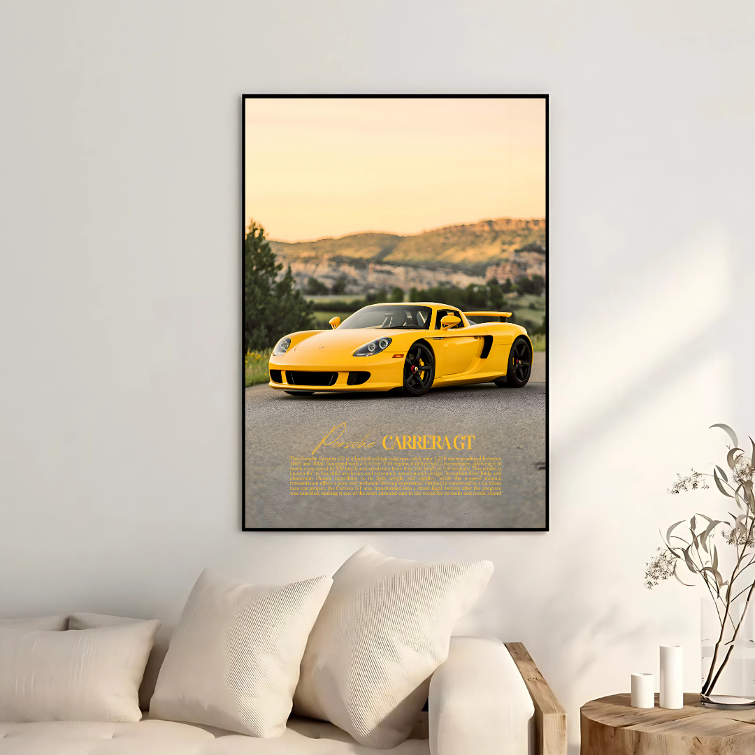 Porsche Carrera GT Yellow - Old Money