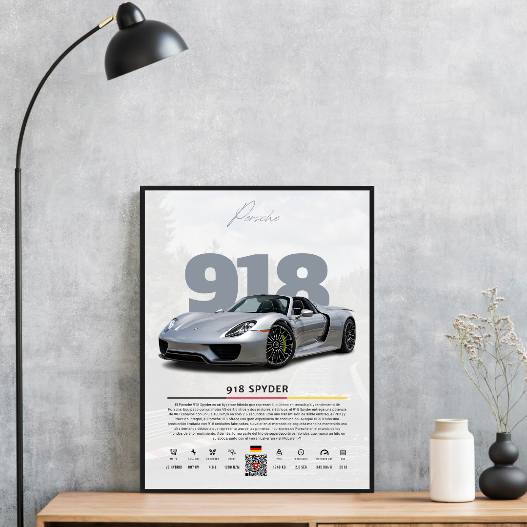 Porsche 918 Spyder - Descriptive