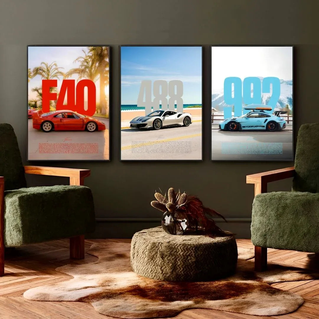 Ferrari 488 Pista Grau - Old Money