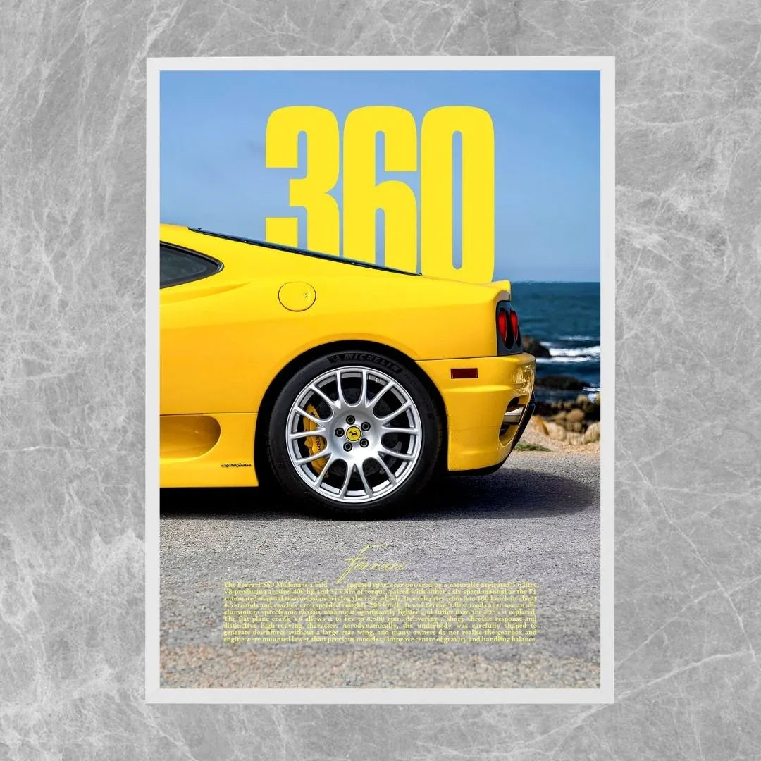 Ferrari 360 Modena Gelb - Galerie