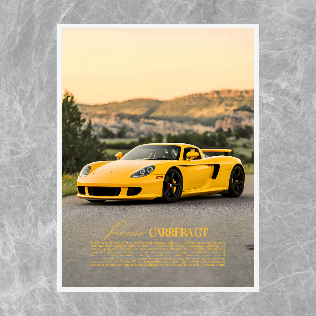 Porsche Carrera GT Yellow - Old Money