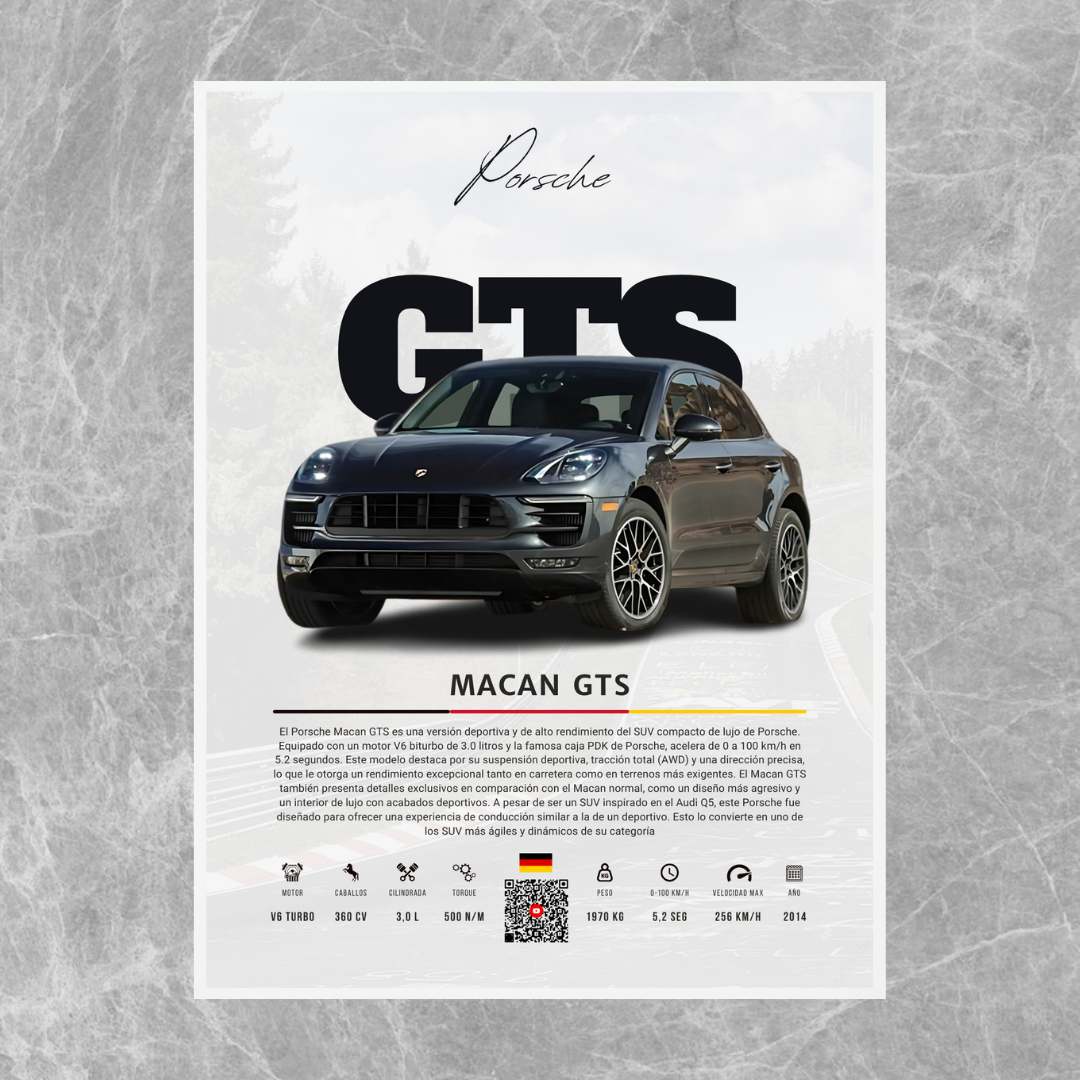 Porsche Macan GTS - Descriptive