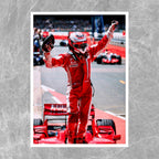 Kimi Räikkönen Celebrating - Gallery