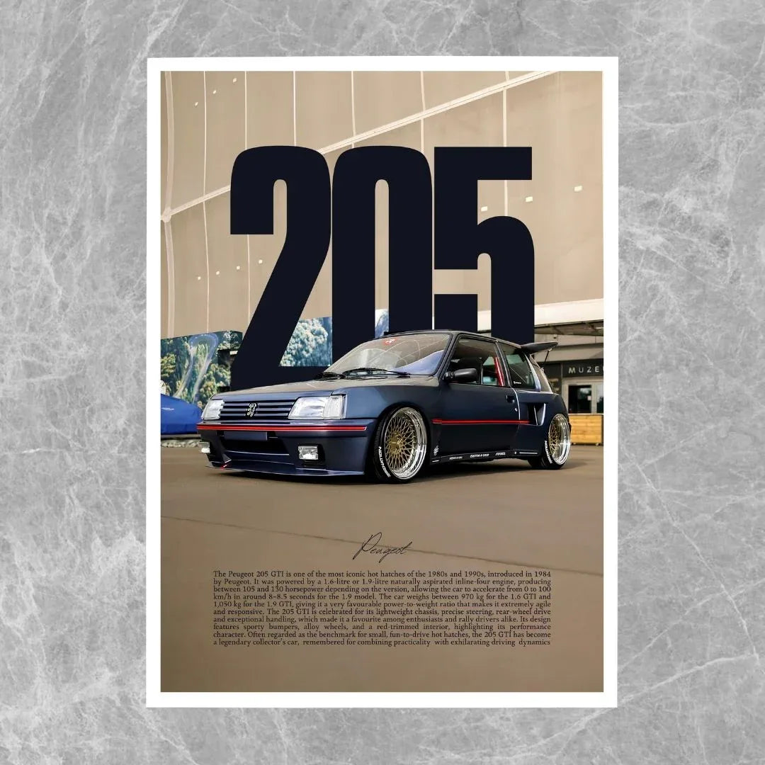 Peugeot 205 GTI - Galerie