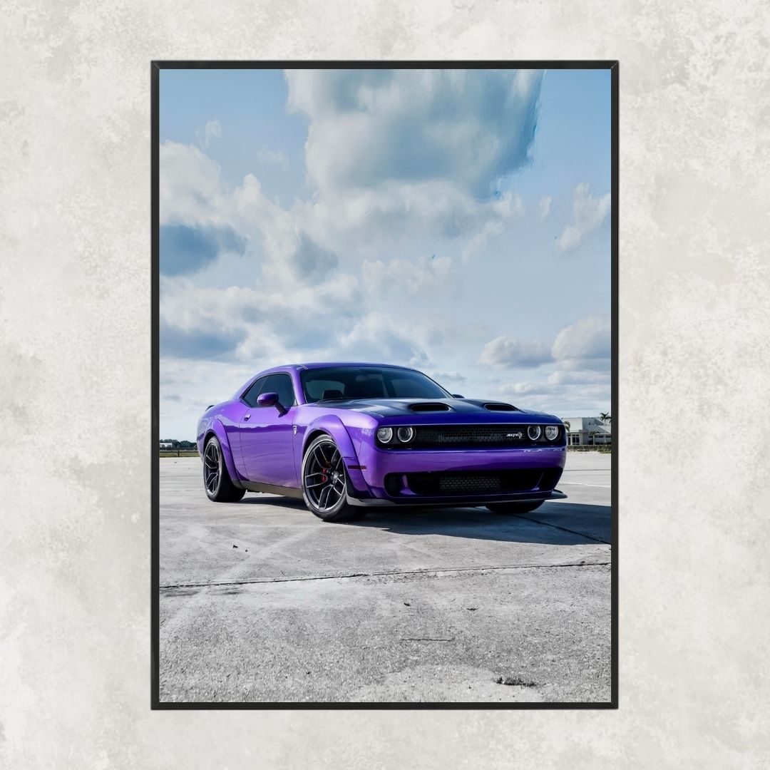 Dodge Challenger SRT Hellcat Purple - Gallery