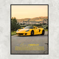 Porsche Carrera GT Yellow - Old money