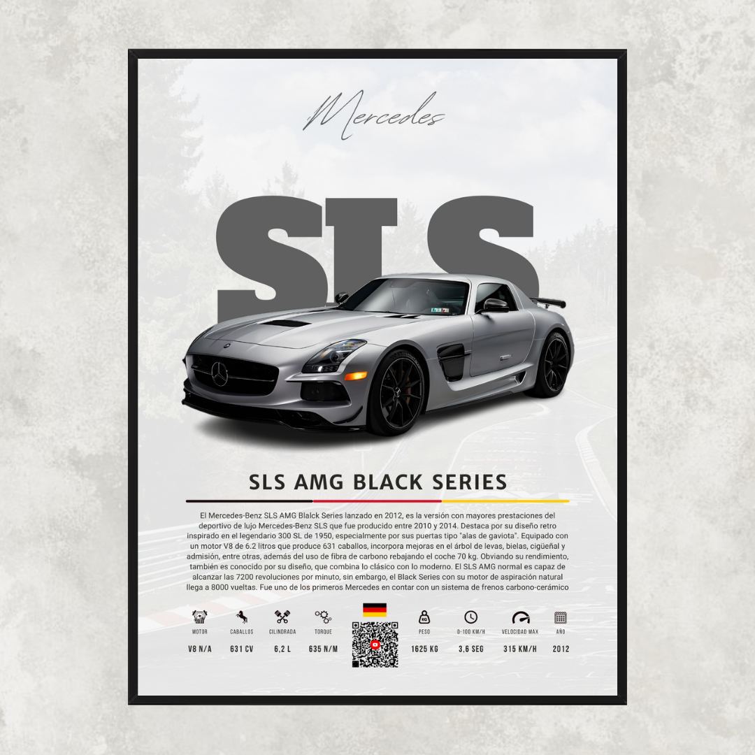 Mercedes SLS AMG Black Series - Descriptive
