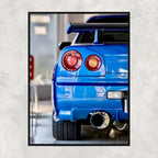 Nissan GTR R34 Rear - Gallery