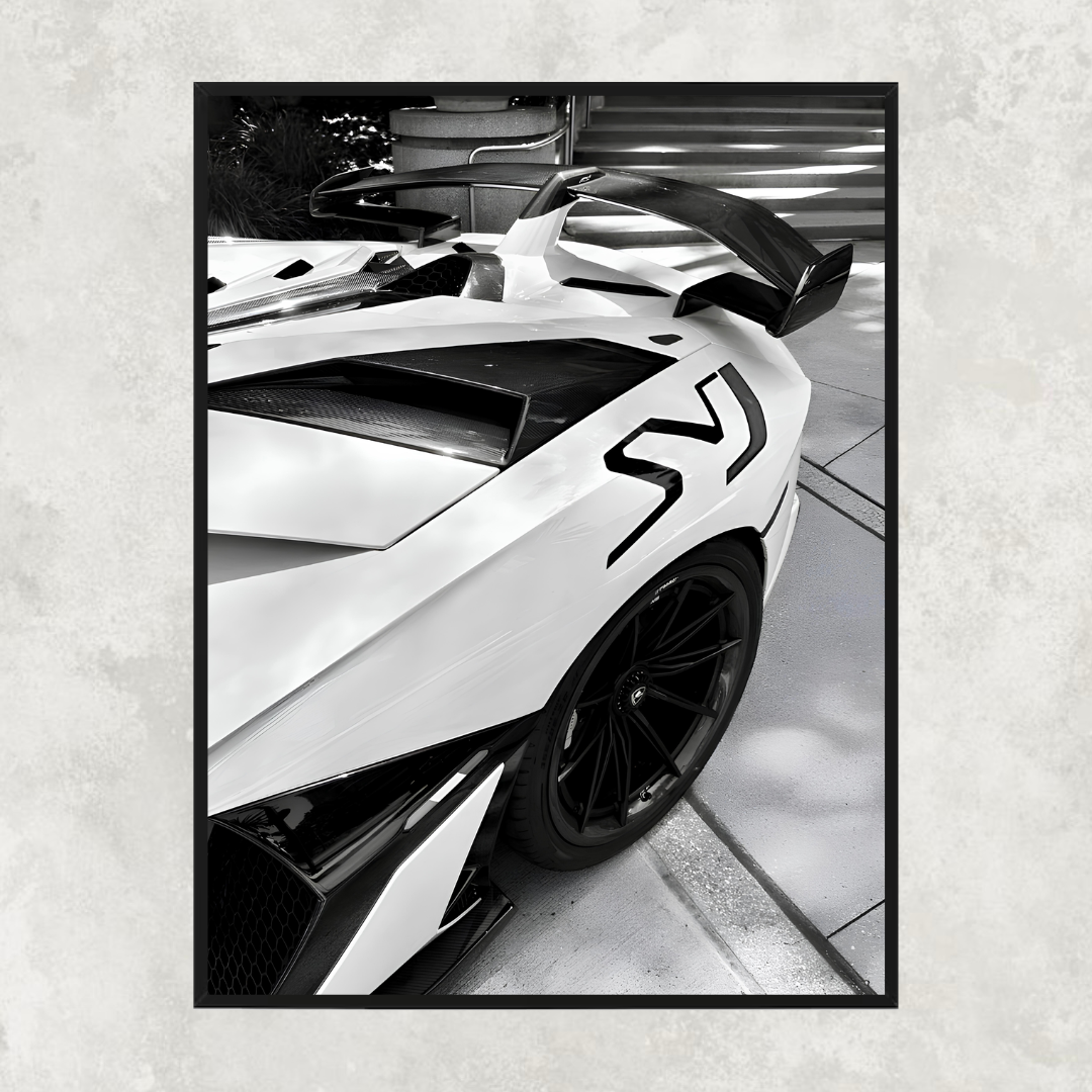 Lamborghini Aventador SVJ Logo - Old money