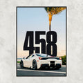 Ferrari 458 Weiß - Galerie