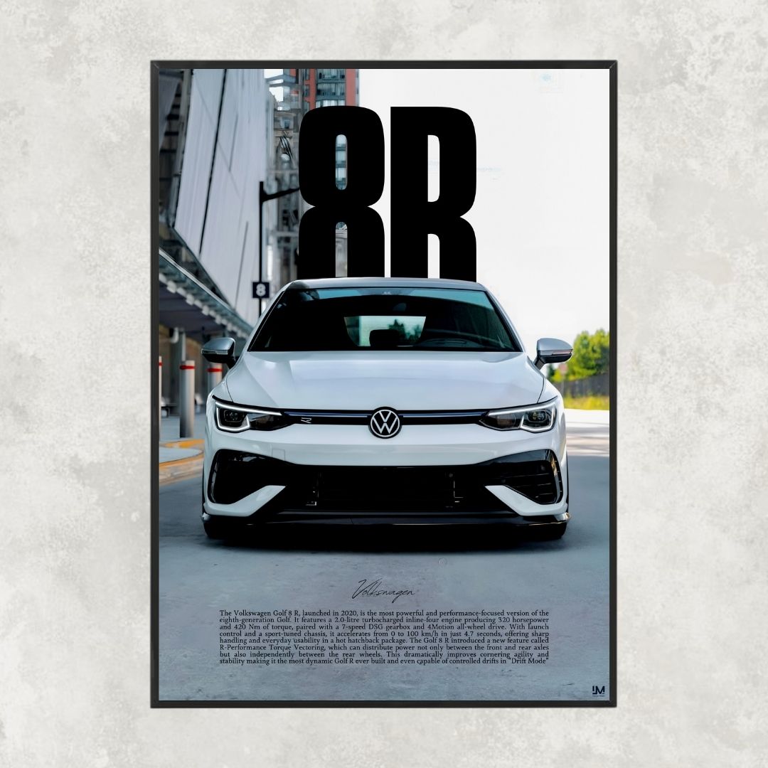 Volkswagen Golf 8R Blanche - Galerie
