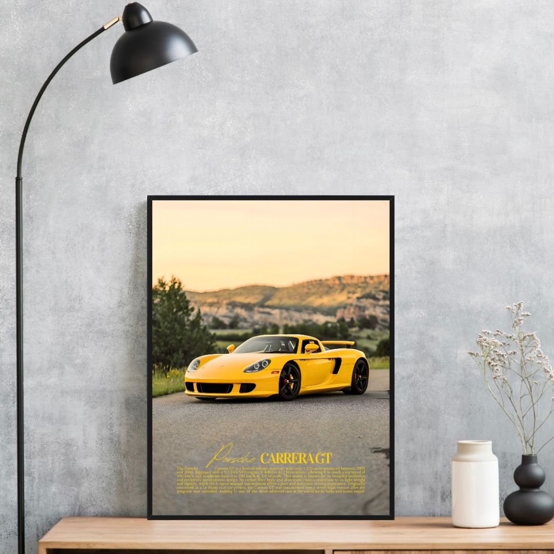 Porsche Carrera GT Yellow - Old money