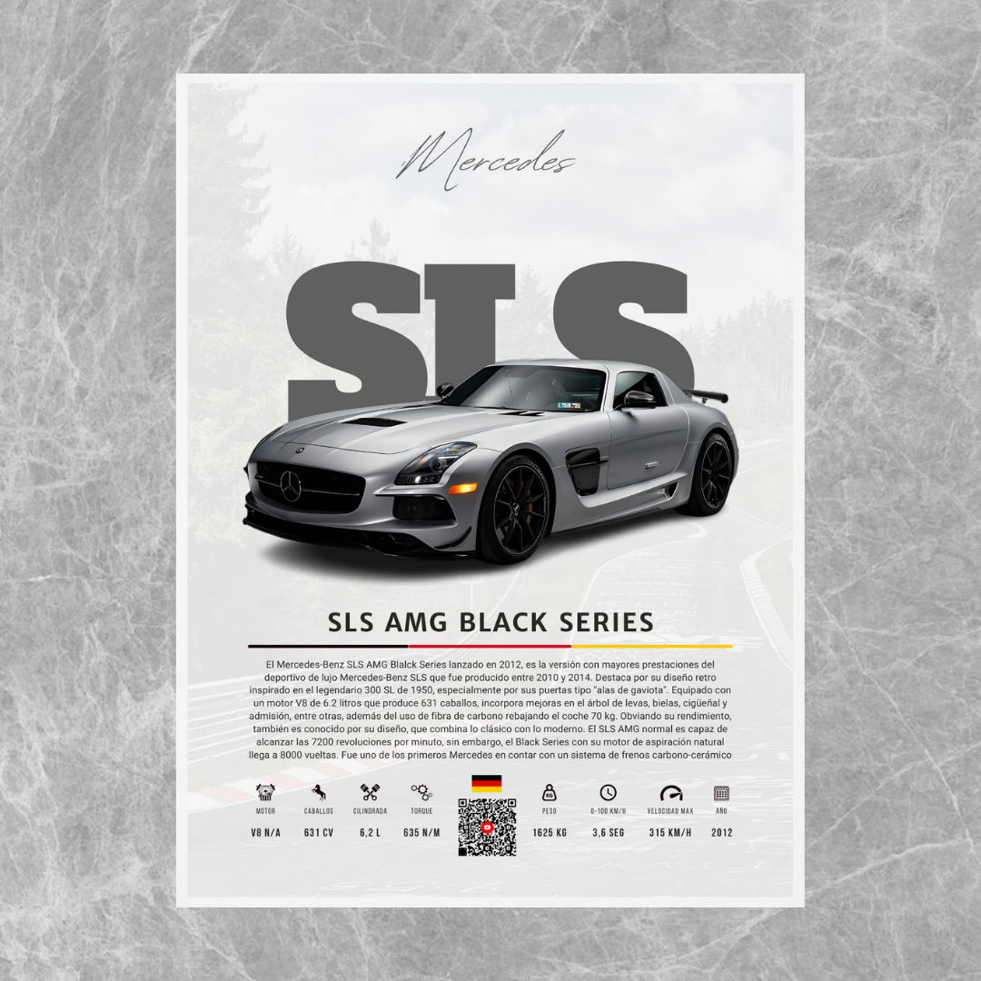 Mercedes SLS AMG Black Series - Descriptive