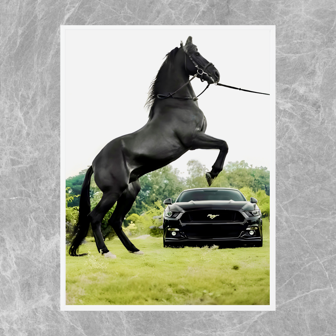 Ford Mustang Black Horse - Old Money