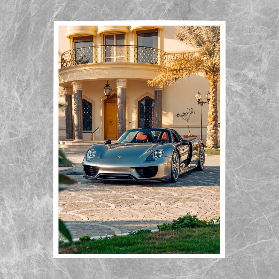 Porsche 918 Spyder Front - Gallery