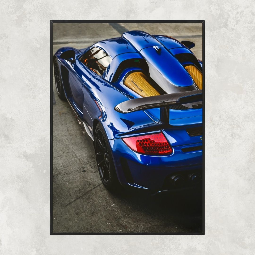 Porsche Carrera GT Blue - Gallery
