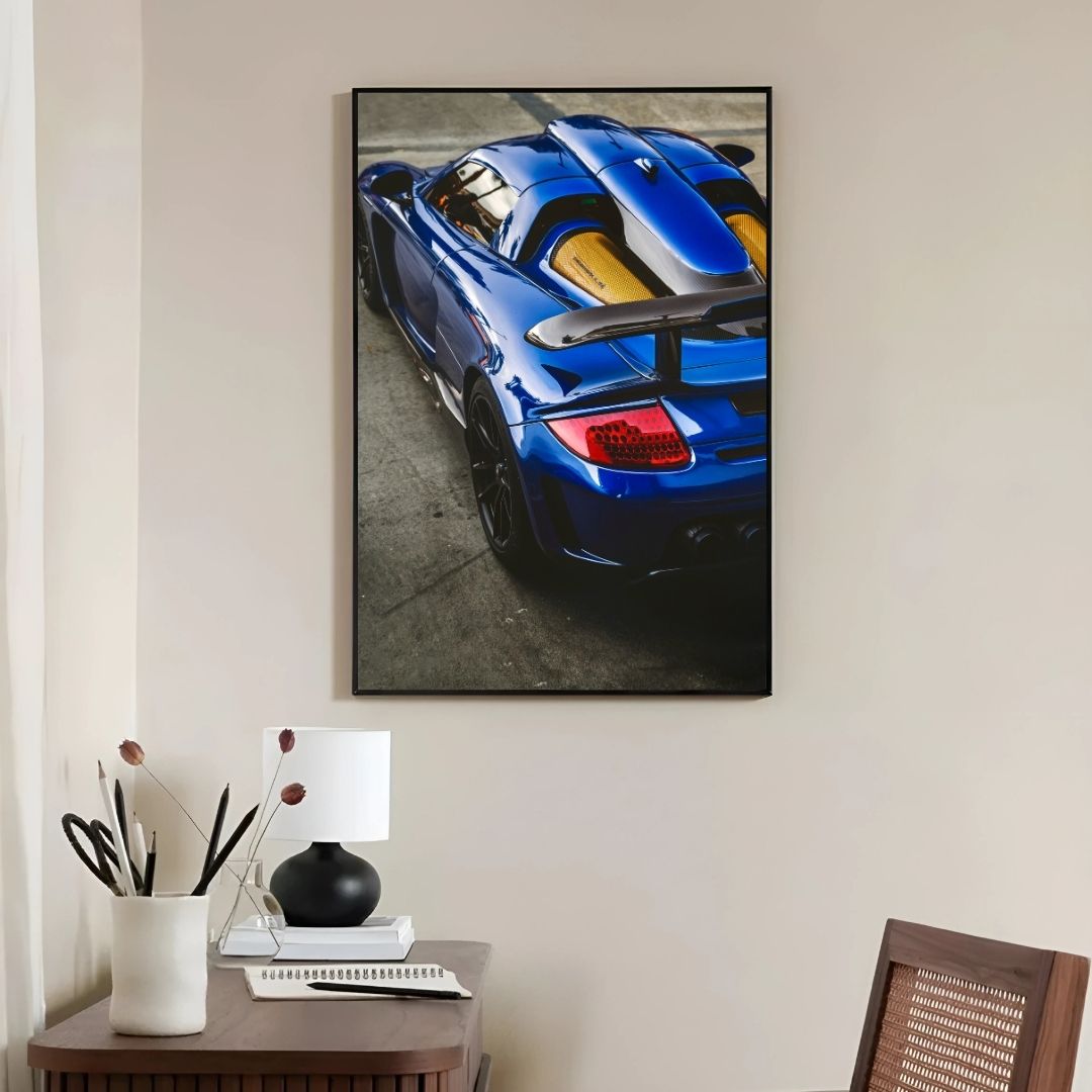 Porsche Carrera GT Blue - Gallery