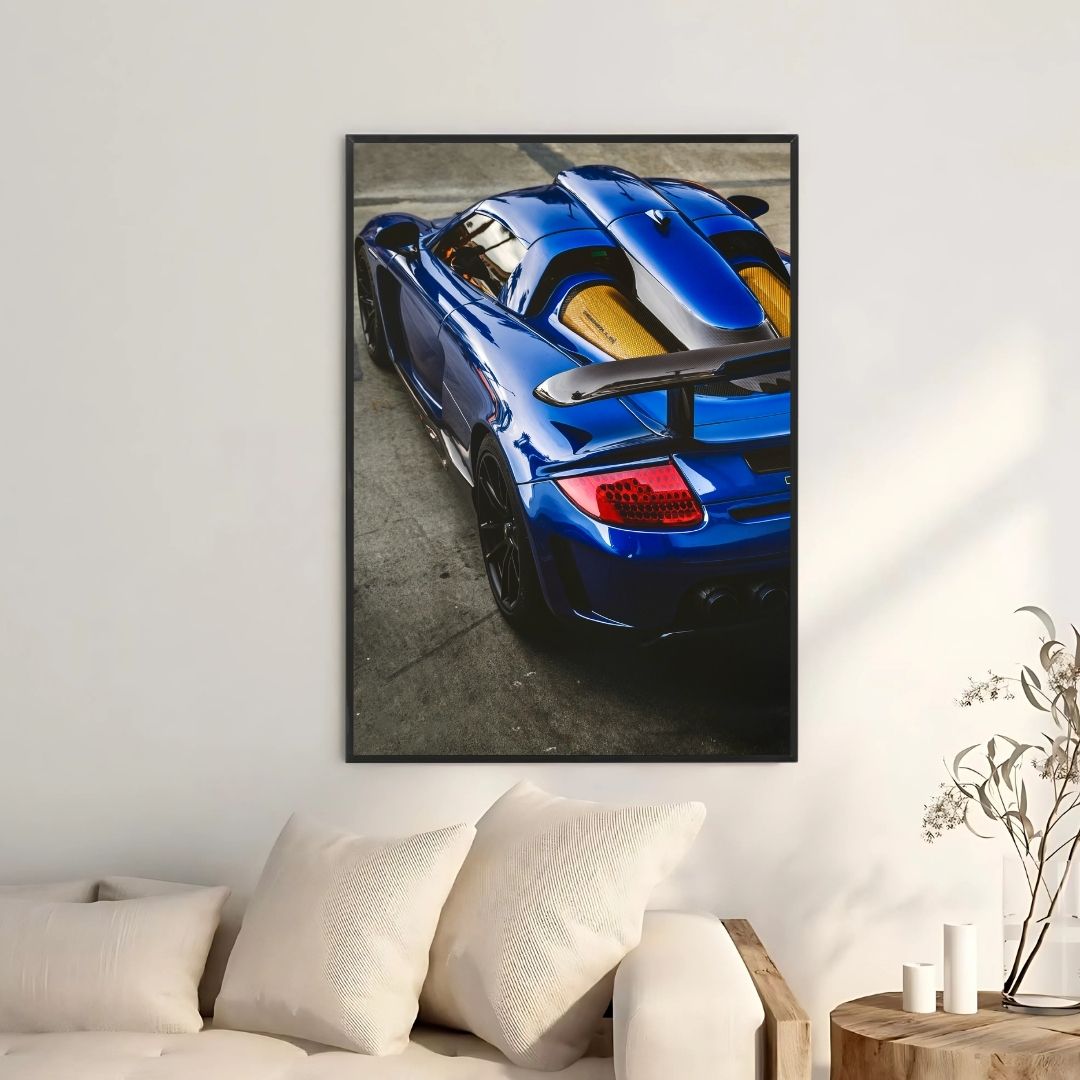 Porsche Carrera GT Blue - Gallery
