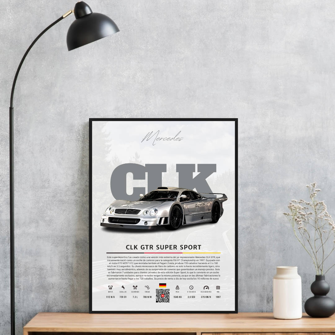 Mercedes CLK GTR Super Sport - Descriptive
